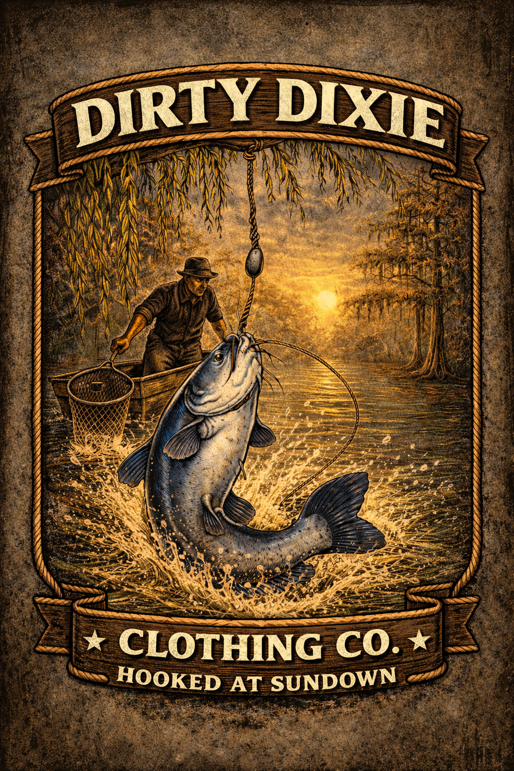 Mens offshore/inland fishing line