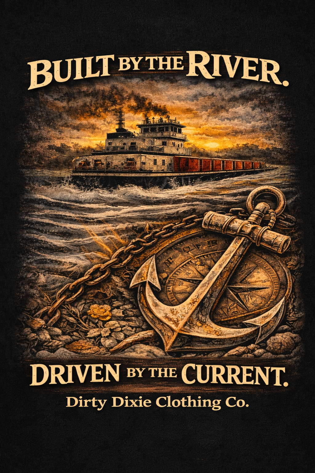Mens towboat line