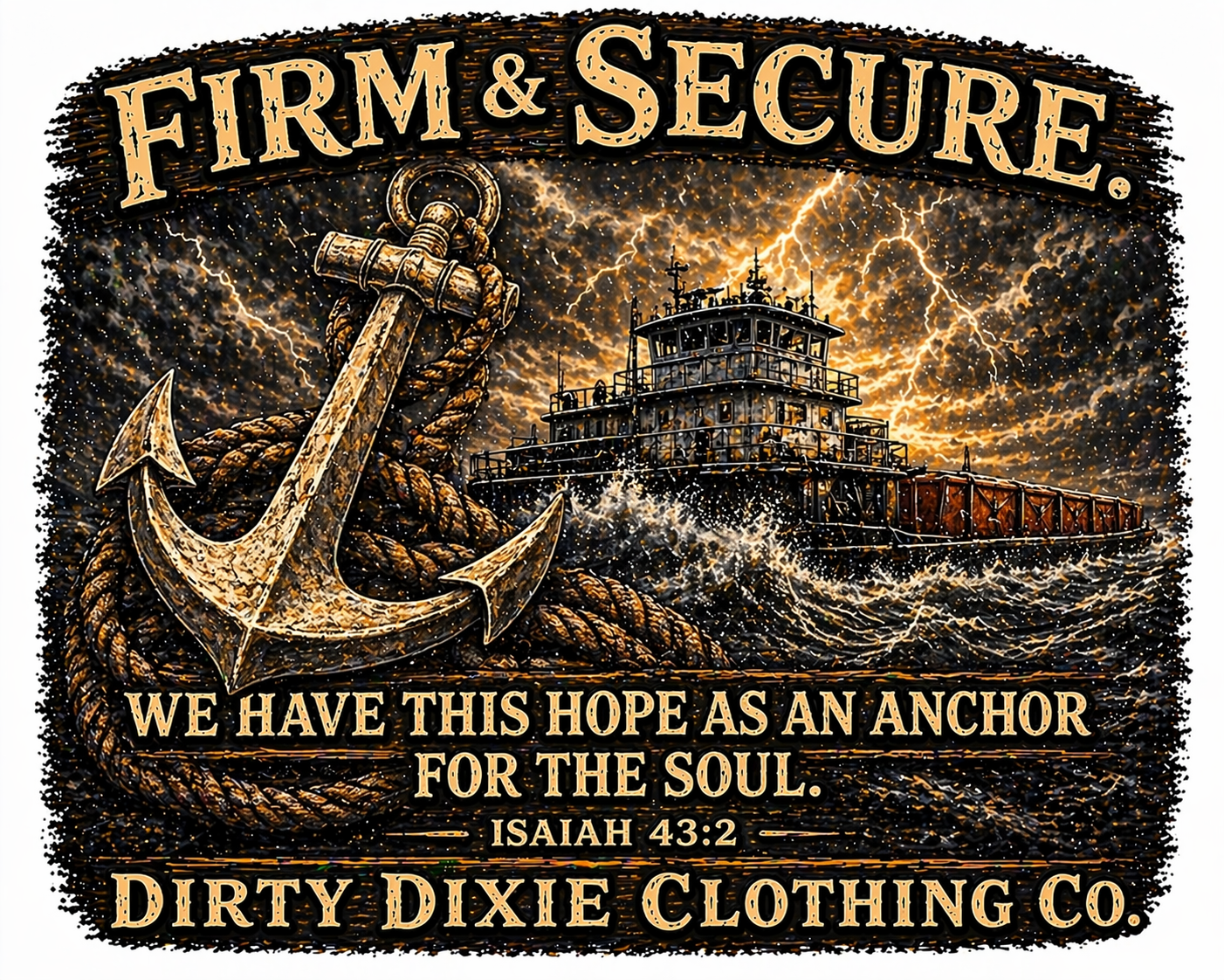 Mens towboat line