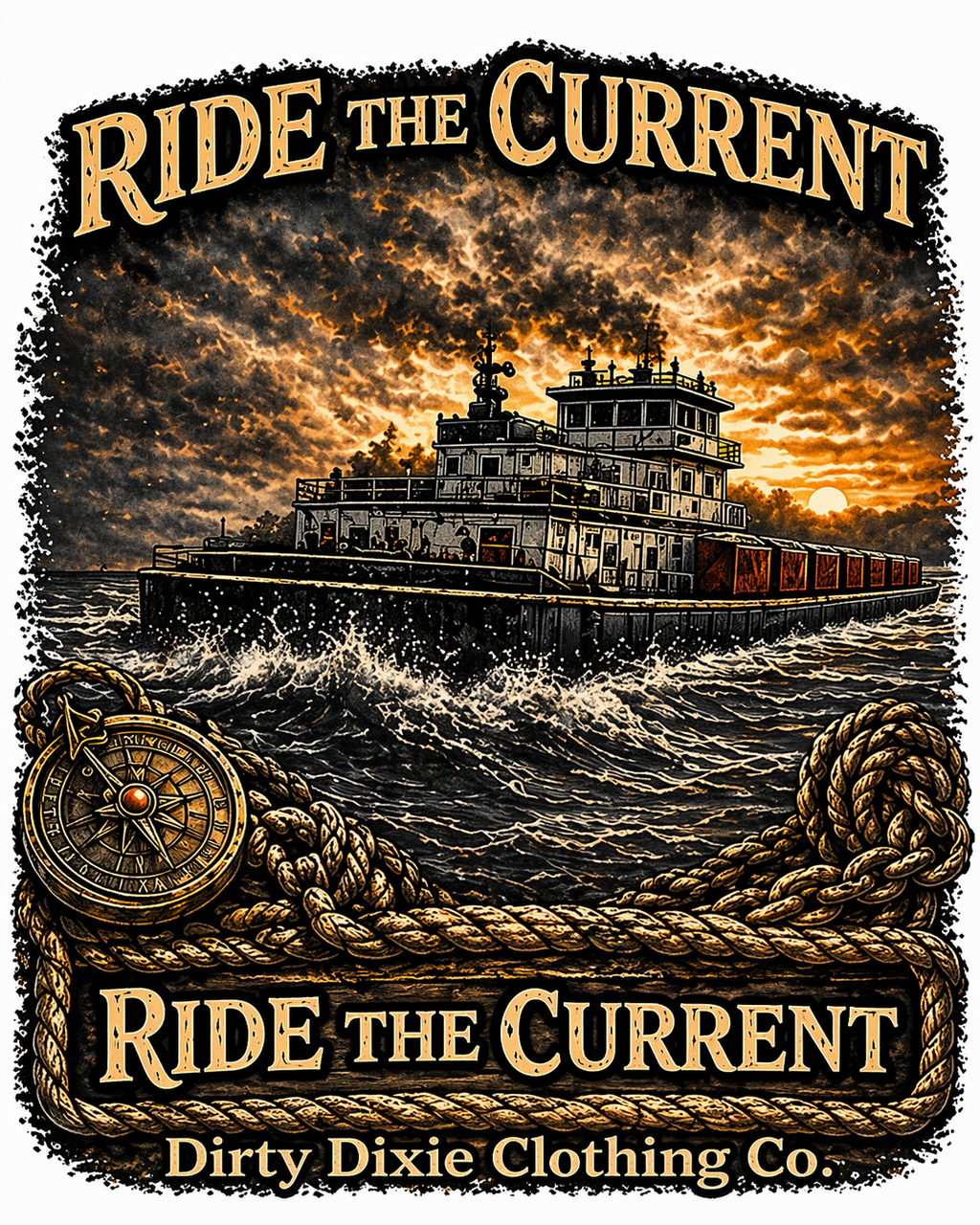 Mens towboat line