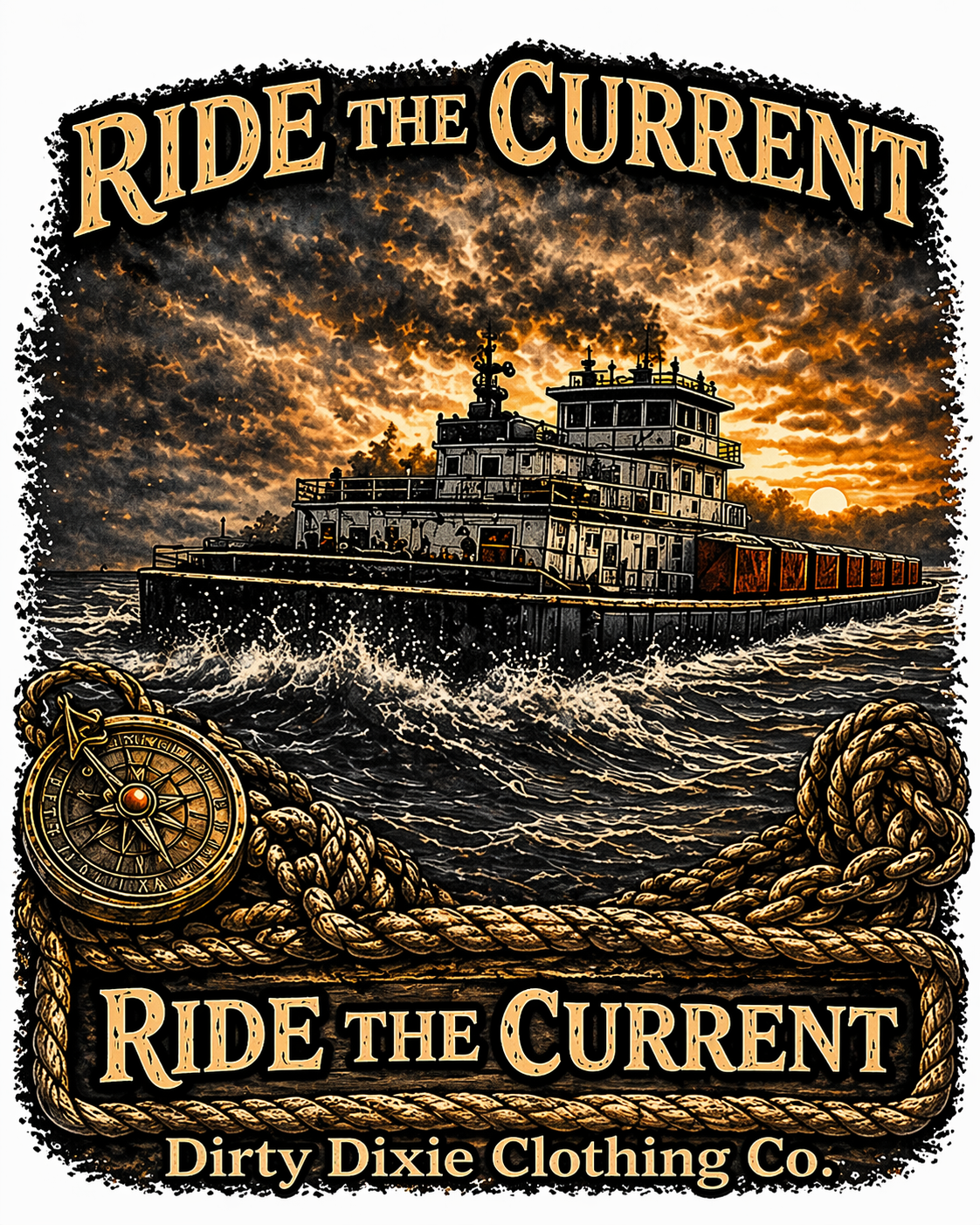 Mens towboat line