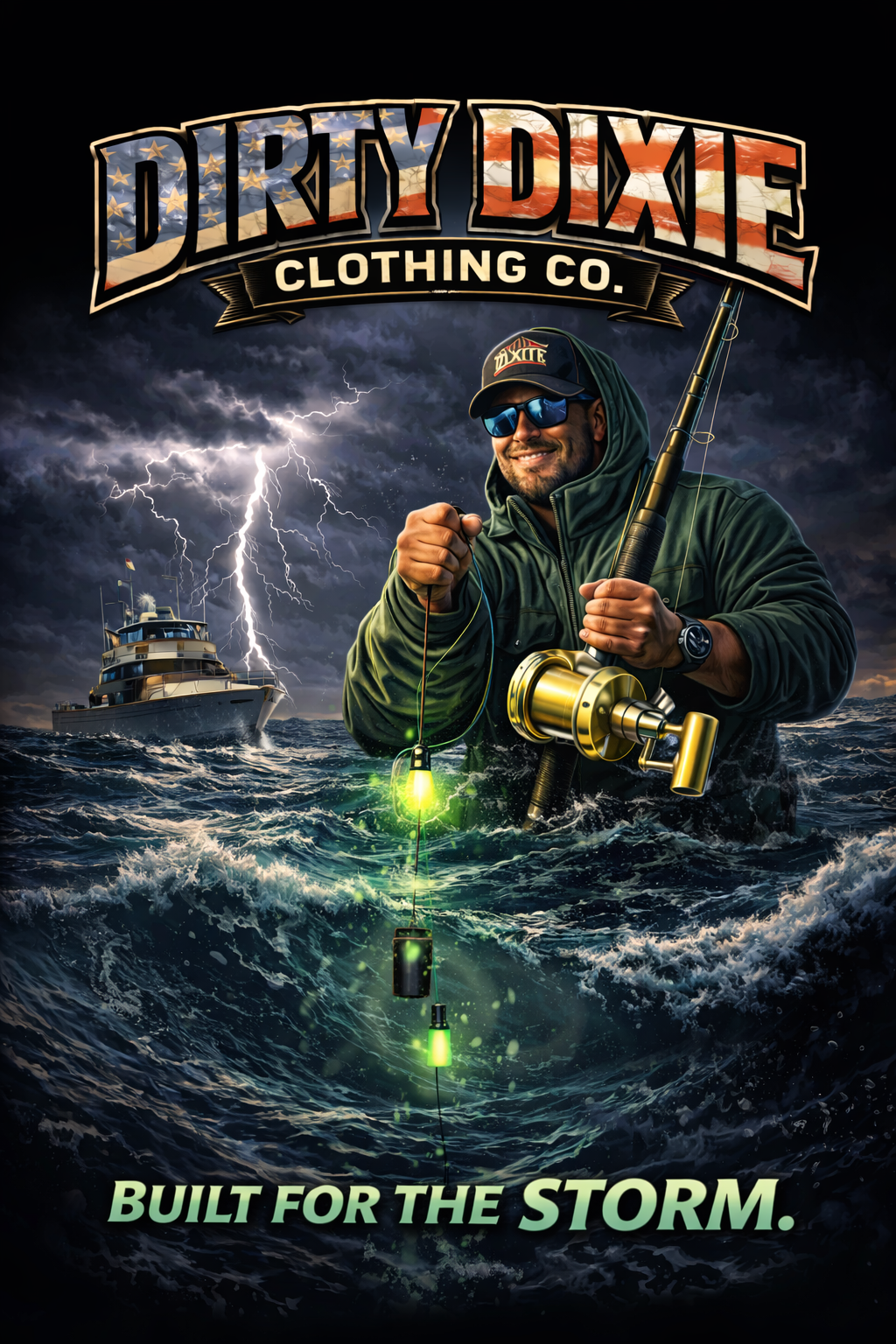 Mens offshore/inland fishing line