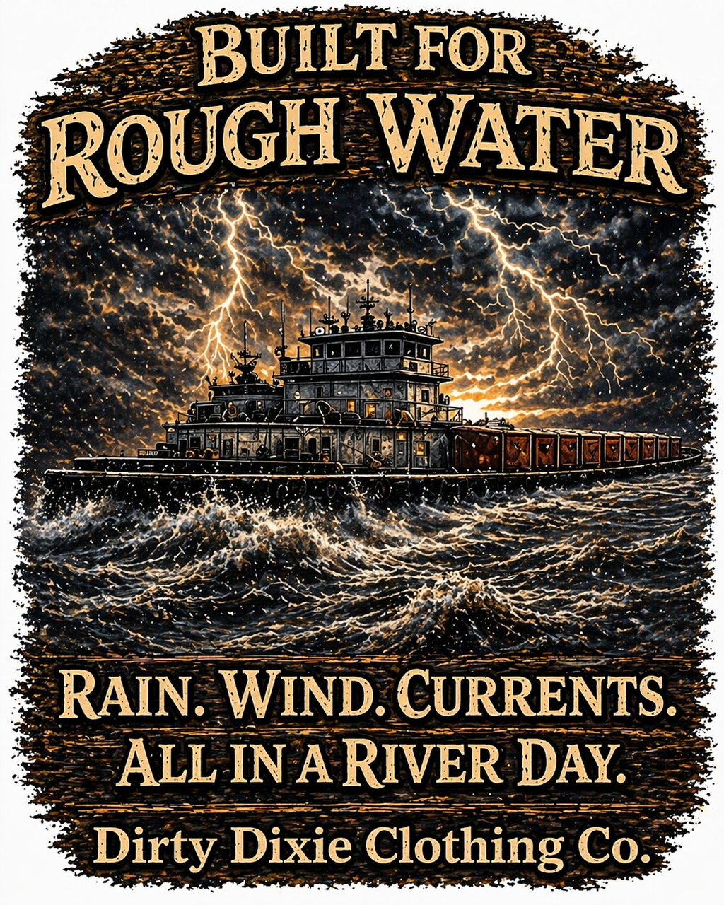 Mens towboat line